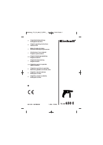 Handleiding Einhell TC-ID 650 E Boorhamer