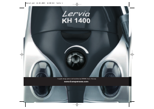 Mode d’emploi Lervia KH 1400 Aspirateur