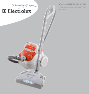 Manual Electrolux EL7055A Vacuum Cleaner