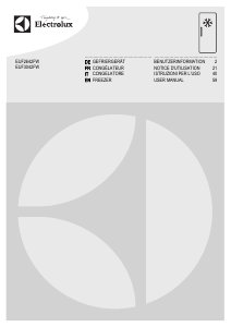 Bedienungsanleitung Electrolux EUF3042FW Gefrierschrank