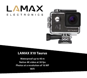 Bedienungsanleitung Lamax X10 Action-cam