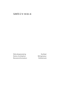 Handleiding AEG SANTO Z 9 18 04-4i Koelkast