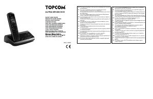 Handleiding Topcom Ultra SR1250 Eco Draadloze telefoon