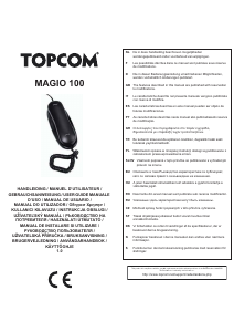 Manual Topcom Magio 100 Telefon