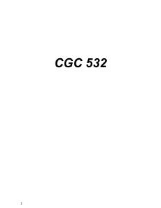 Mode d’emploi Faure CGC532 Cuisinière