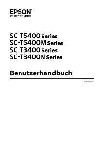 Bedienungsanleitung Epson SC-T5400M SureColor Multifunktionsdrucker