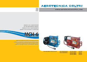 Manuale Aerotecnica Coltri MCH-6/SH Compact Compressore