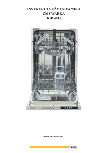 Manual Kernau KDI 4643 Dishwasher