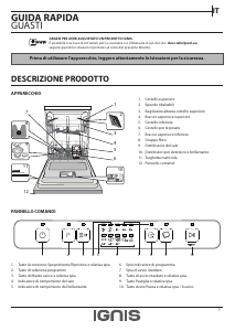 Manuale Ignis AFC 2C24 Lavastoviglie