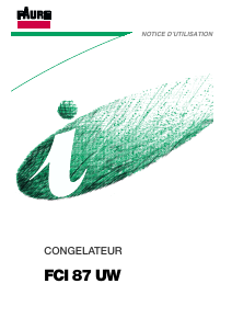 Mode d’emploi Faure FCI87UW Cuisinière