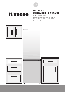 Bruksanvisning Hisense RB388N4AW10UK Kyl-frys