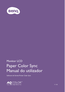 Manual BenQ SW271C Monitor LCD