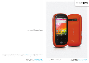 Bruksanvisning Alcatel One Touch 890 Mobiltelefon