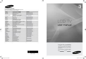 Handleiding Samsung LE26A346J3D LCD televisie