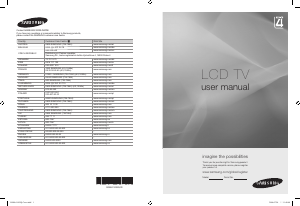 Bruksanvisning Samsung LE22A454C1 LCD TV