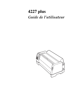 Mode d’emploi Lexmark Forms 4227+ Imprimante