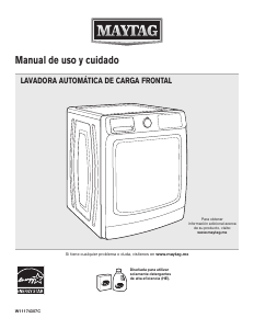 Manual de uso Maytag 7MMHW6621HC Lavadora