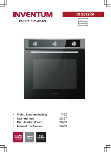 Manual Inventum IOH6072RK Oven