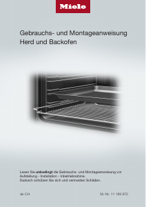 Bedienungsanleitung Miele H 2265-1-60 BP ACTIVE Backofen