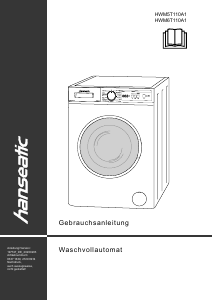 Handleiding Hanseatic HWM6T110A1 Wasmachine