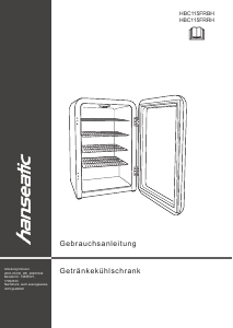 Manual Hanseatic HBC115FRBH Refrigerator