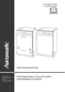 Handleiding Hanseatic HGU4582E97736BI Vaatwasser