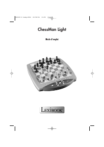 Bedienungsanleitung Lexibook CG1550 ChessMan Light Schachcomputer