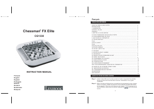 Εγχειρίδιο Lexibook CG1330 ChessMan FX Elite Υπολογιστής σκακιού