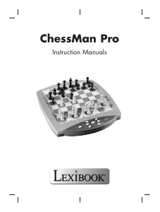 Manual Lexibook CG1400 ChessMan Pro Chess Computer