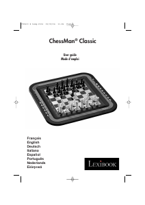 Handleiding Lexibook CG1410 ChessMan Classic Schaakcomputer