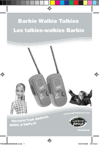 Εγχειρίδιο Lexibook TW05BB Walkie-talkie