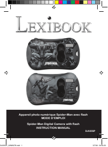 Manual de uso Lexibook DJ025SP Cámara digital