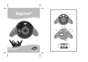 Manual Lexibook DJ100SP Digiclick Câmara digital