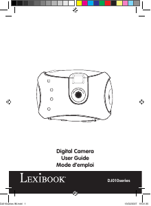 Bedienungsanleitung Lexibook DJ010SP Digitalkamera