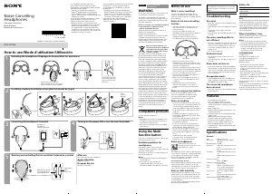 Bruksanvisning Sony MDR-ZX110NA Hörlurar