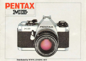 Manual Pentax MG Camera
