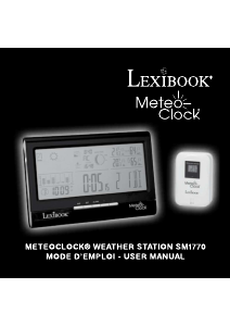Manual de uso Lexibook SM1770 Estación meteorológica