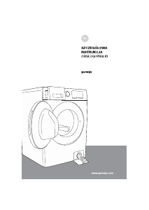 Instrukcja Gorenje WHP72ES Pralka