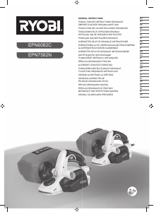 Manual de uso Ryobi EPN6028C Cepillo