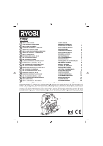 Manual Ryobi EJ700L Serra de recortes