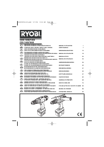 Bruksanvisning Ryobi CDD-1202 Drill-skrutrekker