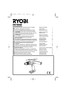 Manuale Ryobi CDI-1803M Trapano avvitatore