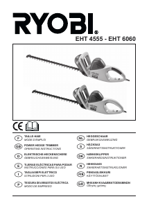 Hướng dẫn sử dụng Ryobi EHT-4555 Máy cắt tỉa