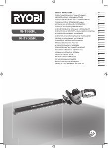 Manual Ryobi RHT7065RL Trimmer de gard viu