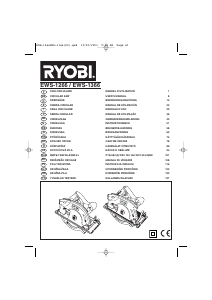 Manuale Ryobi EWS1266 Sega circolare