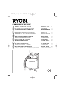 Manual Ryobi EWD-1260 Aspirador