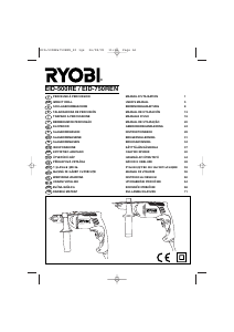 Manual Ryobi EID-500RE Maşină de găurit cu percuţie