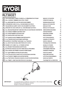 Brugsanvisning Ryobi RLT30CET Græstrimmer