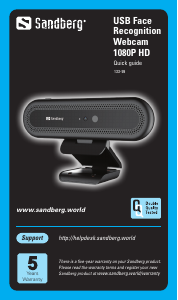 Handleiding Sandberg 133-99 Webcam