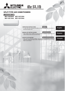 Manual de uso Mitsubishi MSY-GE12NA Aire acondicionado
